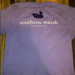 SOUTHERN MARSH Purple Tee